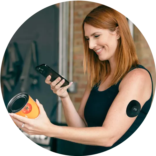 Nutrisense App App for Continuous Glucose Monitoring (CGM)